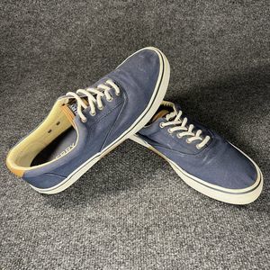 Sperry Top Sider Shoes Mens 10.5 Medium Blue Halyard Boat Loafers 14134 Sneakers